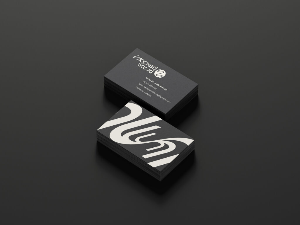 Proyectos diseño de branding para Unlocked Sound